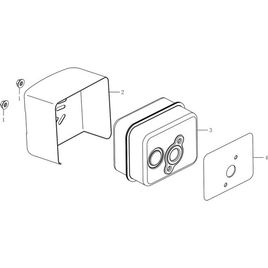 Глушитель Champion G200VK/1
